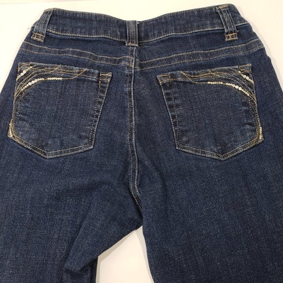 Lee Slender Secret Lower on the Waist Jeans Size 8 Short - Picture 4 of 7